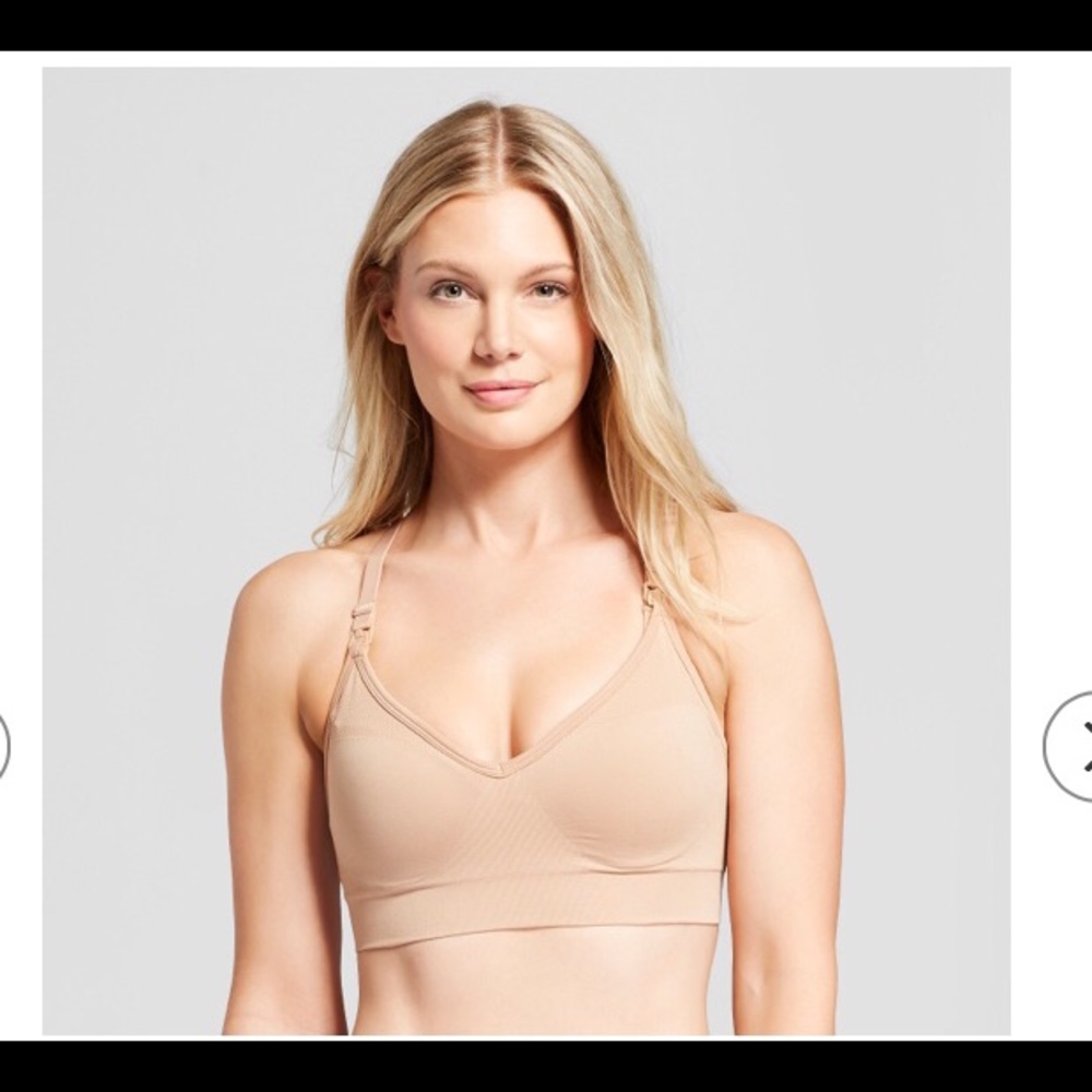 Gilligan & O’Malley Nursing Wirefree Seamless Bra